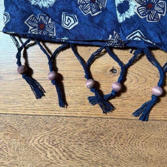 VTG Stefano International Women Vest SZ 26/28 Fringe Beads Art to Wear Abstract - Picture 4 of 10